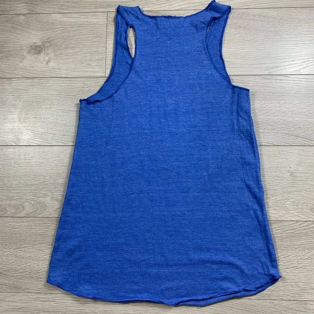 Soulcycle Blue Racerback Tank Top - Picture 3 of 9